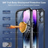 SPIDERCASE for iPhone 14 Pro Case Waterproof, Built-in Lens & Screen Protector, Full Heavy Duty Protection, 12FT Military Shockproof, Dustproof, A...