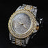 Smalody Round Luxury Women Watch Crystal Rhinestone Diamond Watches Stainless Steel Wristwatch Iced Out Watch with Japan Quartz Movement for Women...