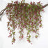 Artificial Hanging Vine, Sweet Potato Leaves Plastic Plants Greenery Faux Ivy Garland Fake Plant UV Resistant for Indoor Outdoor Garden Door Wall ...