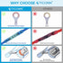 TICONN 250Pcs Heat Shrink Wire Connectors, Waterproof Automotive Marine Electrical Terminals Kit, Crimp Connector Assortment, Ring Fork Spade Spli...