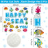 Fish Cutouts Tropical Fish Classroom Bulletin Board Decorations Fishing Ocean Themed Birthday Party Supplies for Toddler Kids Students Classroom...