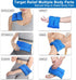 Atsuwell Microwave Heating Pad for Pain Relief, Rice Microwavable Moist Heat Pack for Cramps, Neck and Shoulders, Knee, Muscles, Joints, Back Pain...