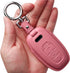 Tukellen Compatible with Audi Key Fob Cover Genuine Leather with Keychain,Leather Key Case Key Shell Compatible with Audi R8 Q5 Q7 S3 S4 S5 S6 S7 ...