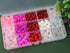 Pamir Tong 640PCS 8mm Assorted Glass Beads for Jewelry Making Kit,Round Valentine Beads, Bracelet Space Loose Beads for Jewelry Making Earring, Ne...