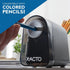 X-ACTO Mighty Mite Electric Pencil Sharpener, Black/Silver (19501/19501X)...