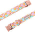 Dog Collar for Spring and Summer, Cotton Dog Collar with Safety Metal Buckle, Adjustable Puppy Collar for Small, Medium and Large Dogs S...