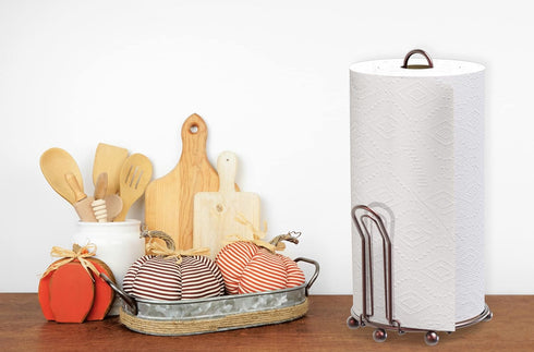 Simple Houseware Paper Towel Holder, Bronze...