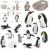 Polar Penguin Figure Cards Playsets 15PCS Penguin Model Toy Desktop Decoration Collection Party Favors Toys for Boys Girls Kids...
