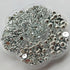 Chenkou Craft 3000PCS 7 Sizes (2.5/3/4/5/6/8/10mm) 1 Box Silver Round Flatback Imitation Half Pearls Bead Loose Beads Gem (Silver Half Ball)...