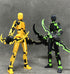 T13 (Assembly Completed) 3D Printed Action Figure,Dummy 13 Robot Action Figure, T13 Collectible Action Figure Articulated, for Collectors Desktop ...