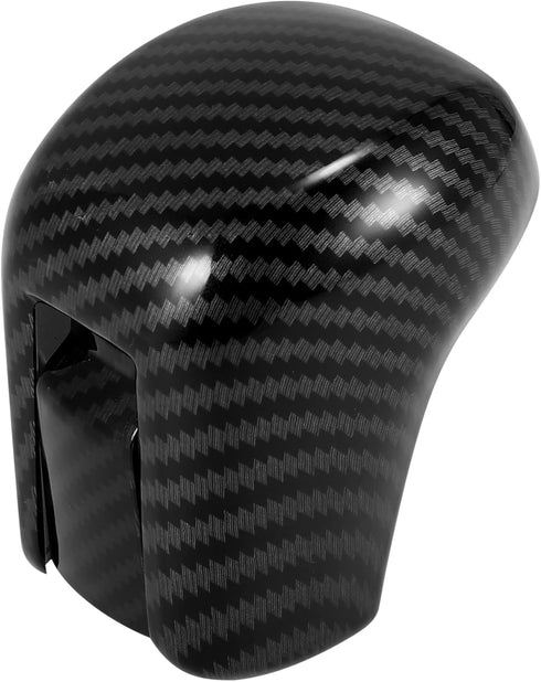 Gear Shift Knob Cover Automatic Transmission Lever Trim for Honda Civic 10th Gen 2016 2017 2018 2019 2020 2021 ABS Carbon Fiber Pattern Black...