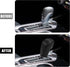 X AUTOHAUX Car Faux Leather Carbon Fiber Black Gear Shift Knob Cover for Nissan Altima 2019-2021 Sentra 2020-2021 Kicks 2018-2021 Versa 2020-2021 ...