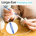 TIESOME16pcs Large-Eye Needle Set, Stainless Steel Darning Needle Yarn Knitting Needles Sewing Needles Wool Needle Hand Knitting Needles Sewing Kn...