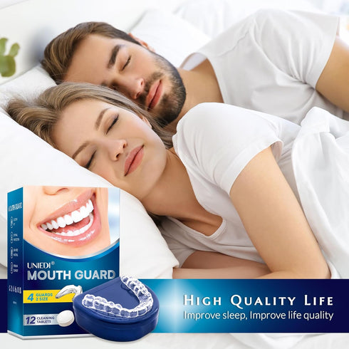 Mouth Guard for Grinding Teeth at Night, Sleep Mouth Guard, Mouthguards for Grinding of Teeth, Night Guards for Teeth Grinding, Mouth Guard for Cl...