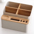 Desktop Storage Box - Small Table Organizer - Aesthetic Desk Organizer - Modern Pen Holder...