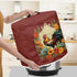 Sunflower Rooster Pressure Cooker Cover Dust-proof Cover for Rice Cooker Air Fryer Kitchen Appliance Covers with Pocket and Top Handle Kitchen Dec...