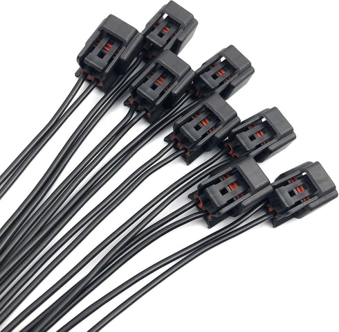 8pcs Ignition Coil Connector Plug Pigtail Harness with Wires Compatible with Fo-rd F-150 F-250 F-350 E-150 E-250 E-350...