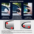 Car Blind Spot Mirror, 2 inch Reusable Round HD Glass Convex 360° Wide Angle Side Rear View Side Mirror with Sucker for Cars SUV and Trucks(2 Pcs ...