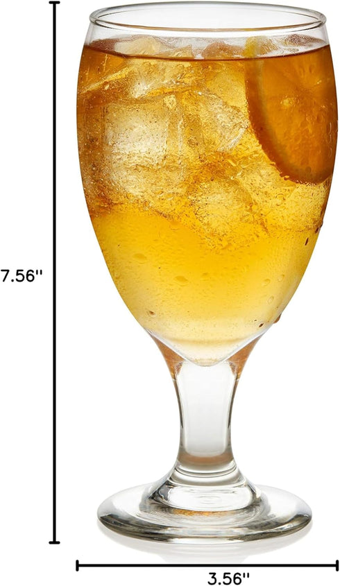 Libbey Classic Goblet Beverage Glasses, Set of 4...