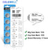 CR1620 5 Pack for Key Fob Tracker 70mAh 3V Lithium Battery ?5-Year Warranty?...