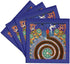 3dRose Folk, Huichol Art, Santa Fe, New Mexico-US32 JMR1118-Julien McRoberts-Ceramic Tile Coasters, Set of 4 (CST_92754_3)...