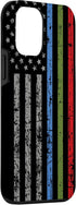 iPhone 12 mini Police Military and Fire Thin Blue Green Red Line Flag Case...