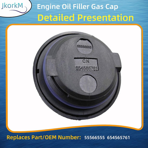 55566555 Engine Oil Filler Cap, Engine Oil Cap Black Fits 2008-2013 Chevrolet Cruze 1.4L 1.8L OEM 654565761....