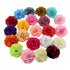 HC-01 Floral Fall Peony Flower Hair Clip Flamenco Dancer Pin up Flower Brooch (Royal Blue)...