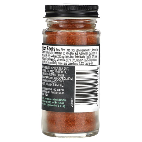 Frontier Organic Seasoning, Berbere, 2.3 Ounce...
