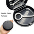 Orthodontic Retainer Case with 2 Pcs Aligner Removal Tool (Black & White)...