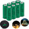 Rechargeable AA Batteries NIMH 600mAh 1.2V Double A Rechargeable Battery for Solar Garden Lawn Landscaping Light, 8 Pack, Blue...