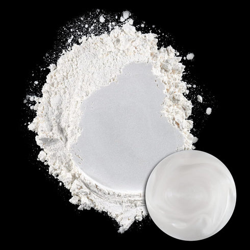 Ceya Mica Powder, 5.3oz/ 150g Porcelain White Pearlescent Effect Colorant Pigment Powder for Epoxy Resin, Tumblers, Slime Bath Bomb, Soap Dye, Sli...