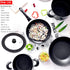Universal Lid for Pots,Pans and Skillets - Tempered Glass with Heat Resistant Silicone Rim Fits 6", 7" and 8" Diameter Cookware,Black...