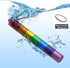 Portable Pill Case Keychain Waterproof 7 Days Pill Holder Travel Pill Container Portable Medicine Keychain Daily Airtight Pill Organizer for Outdo...