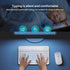 Ultra-Slim Bluetooth Keyboard and Mouse Portable Mini Wireless Keyboard Rechargeable 7-Color Backlit for Apple iPad iPhone Samsung Tablet iPhone S...