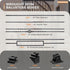 Iron Baluster Shoes Stair Balusters Stair Flat Shoe with Screw for 1/2" Square Balusters,Copper Baluster Wrought Iron Spindles Shoes Metal Spindle...