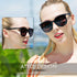 ATTCL Unisex Fashion Oversized Sunglasses for Women Round Mirrored UV400 Protection...