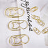 Gold Large Paper Clips,Jumbo Wide Cat 2inch 20pcs Fat Paperclips Non Skid Smooth Wire Rustproof clips for School Office Home...