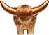 Highland Cow Decor Planter Cow Flower Pot Planters Cow Planters for Outdoor Plants Succulent Resin Planter...