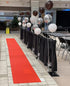 Red Carpet Runner for Party, 2 x 15 ft, Non-Woven Polyester Fabric Aisle Runner for Wedding Ceremony, Hollywood Red Carpet for VIP Awards Night Th...
