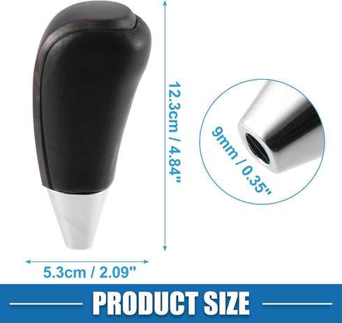 Car Gear Stick Shift Knob Gear Shift Knob Stick Shifter for Toyota Land Cruiser 2016-2021 4Runner 2003-2021 Tundra 2008-2021 Matte Gold Tone Black...