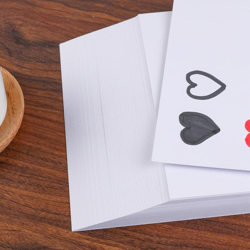 Shindel 28 Sheets White CardstockPaper?8x10 Construction Paper Heavyweight Cardboard Paper for Card Making Kids Art Crafts Scrapbooking 250gsm...