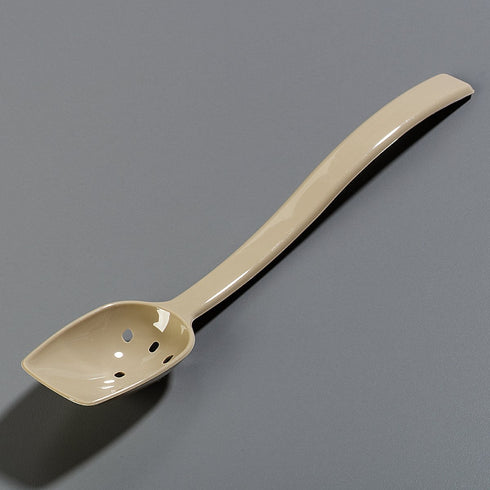 CFS 447106 Perforated Buffet / Salad Serving Spoon, 0.8 oz, Beige...