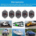 Hi-Amp 20Amp Circuit Breaker 12V-32V DC Waterproof, 10-300A Fuse Inverter with Manual Reset Button for Auto Truck RV Marine, Panel Mount (20A)...