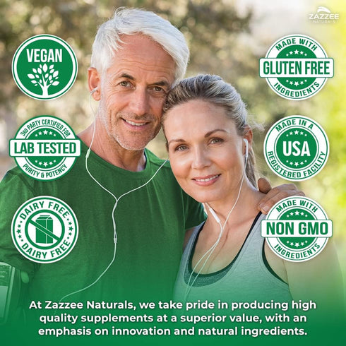 Zazzee USDA Organic Bilberry 20:1 Extract, 6000 mg Strength, 120 Vegan Capsules, 4 Month Supply, Standardized and Concentrated 20X Extract, 100% V...