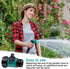 Garden Hose Shut off Valve Plastic Connect Water Hose Turn off Valve Garden Hose Connector Set with 6 Piece Anti Leak Valve Standard 3/4 Inch Thre...