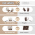 Brown Lash Clusters Natural Lash Extension Brown Wispy Eyelash Extension 8-16mm CC Curl Brown Individual Lashes Clusters Eyelashes Extensions...