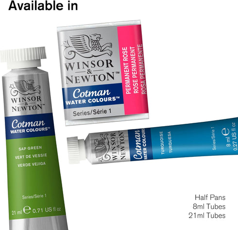 Winsor & Newton Cotman Watercolor Paint, 8ml (0.27-oz) Tube, Cadmium Orange Hue...
