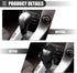 Motoforti Universal Car Gear Shift Cover Shift Knob Cover, Gear Stick Cover Shift Gear Cover, Fashionable, Fabric, Black...