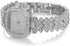 Halukakah Diamonds Gold Watch Iced Out, Women's 18K Real Gold/Rose Gold/Platinum White Gold Plated 30MM Width Square Dial Quartz Wristband 7.5" wi...